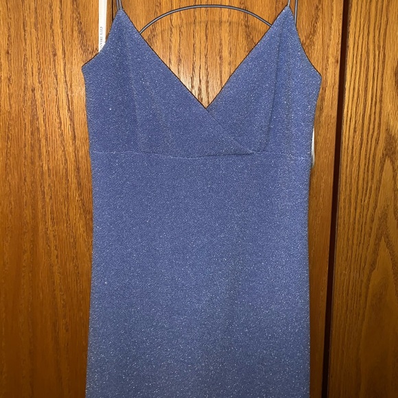 Sky Blue Sparkle Prom Dress!! - Picture 5 of 6